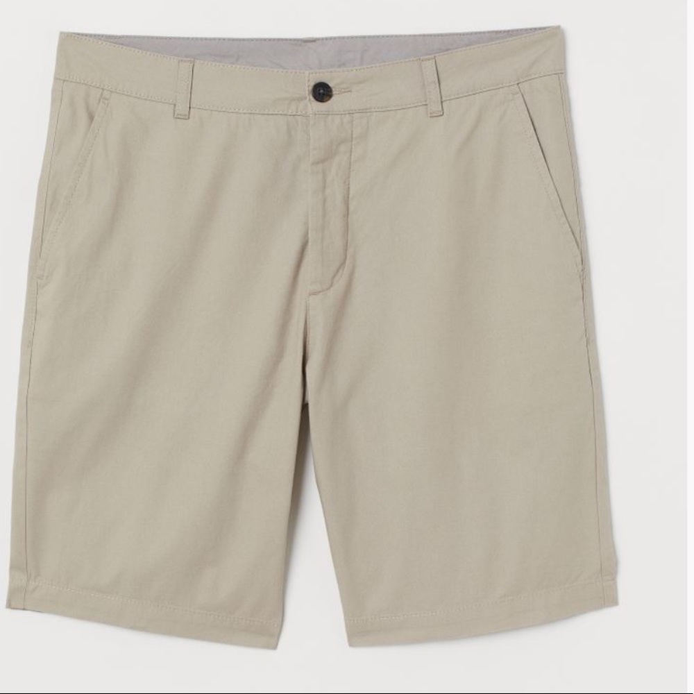 Knee-length Cotton Shorts NWOT
